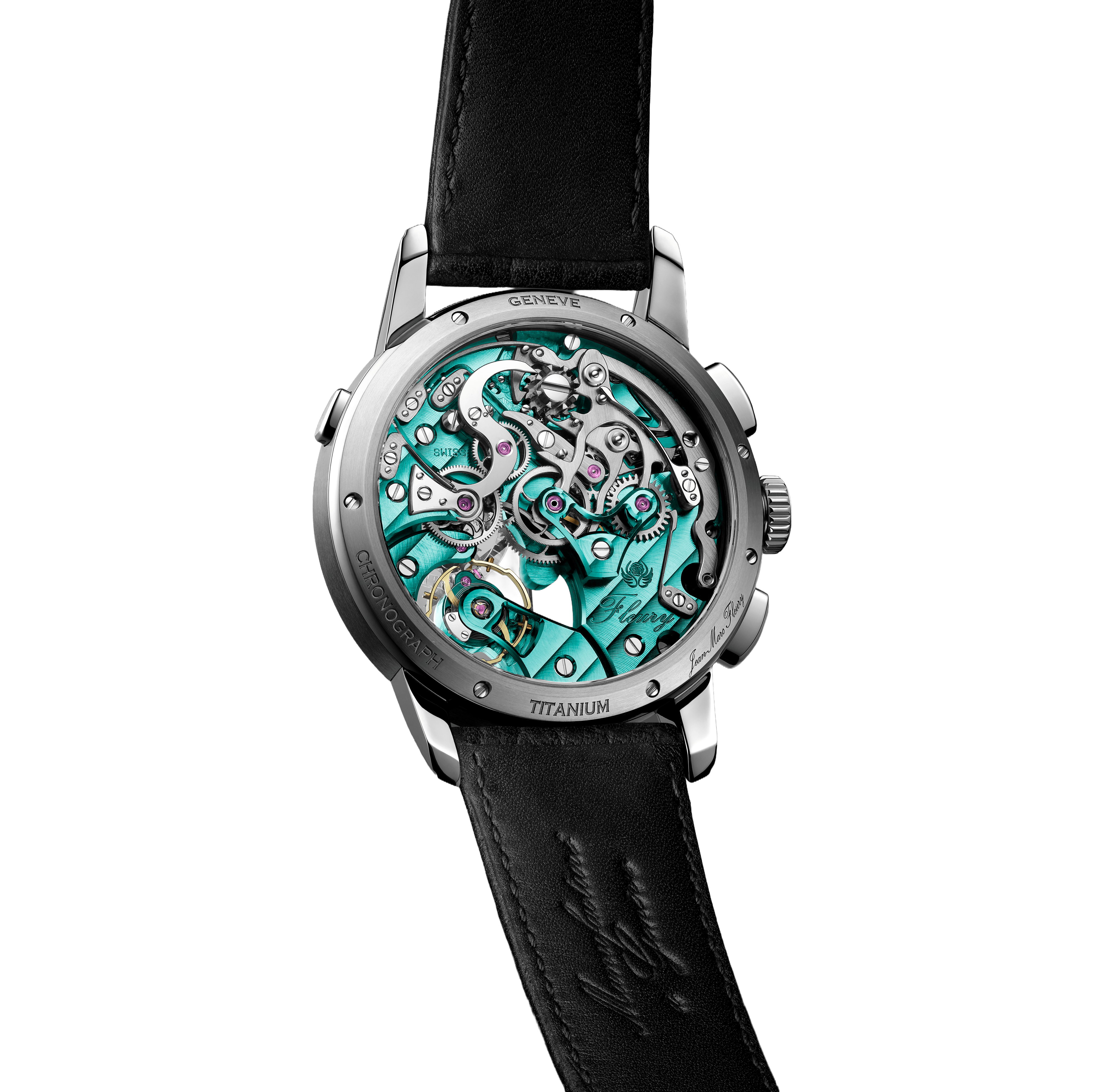 Openwork Turquoise Caseback